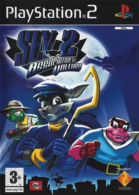 Kaitou Sly Cooper 2 (Japan) box cover front